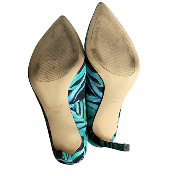 Nine West Women's Tatiana Fabric Pointy Toe Pumps - Picture 8 of 8